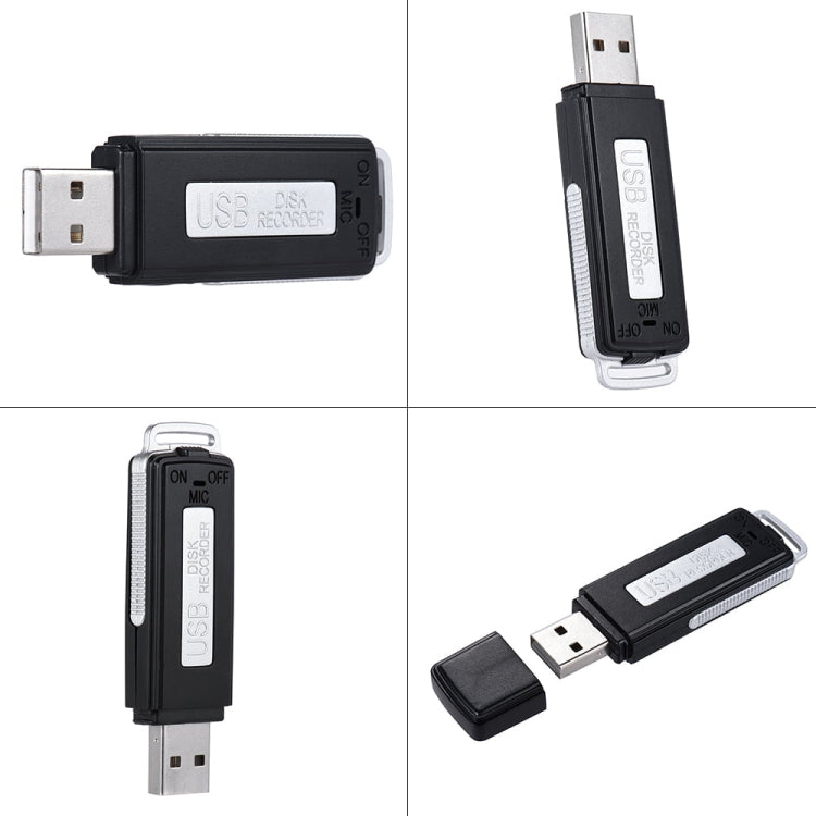 Grabadora de voz de disco U portátil recargable SK868 de 64 GB, 64GB