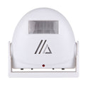 5301 Sensor de movimiento infrarrojo inalámbrico Alarma de bienvenida Timbre de advertencia de saludo inteligente, Distancia IR: 10 m, 5301 White, 5301, 5301 Pink, 5301 Red