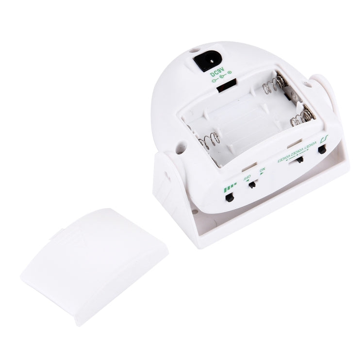 5301 Sensor de movimiento infrarrojo inalámbrico Alarma de bienvenida Timbre de advertencia de saludo inteligente, Distancia IR: 10 m, 5301 White, 5301, 5301 Pink, 5301 Red