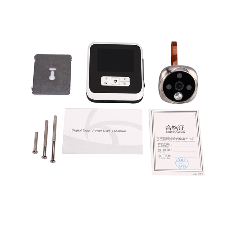 M530 Pantalla TFT de 3,0 pulgadas Cámara de 3,0 MP Visor de puerta digital de vídeo, compatible con tarjeta TF (32 GB máx.) y visión nocturna por infrarrojos, M530