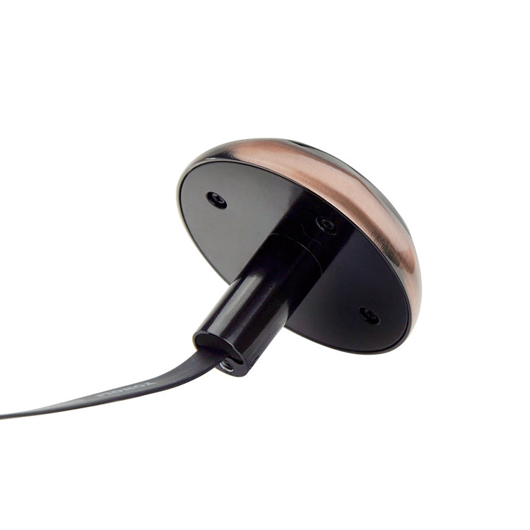 M4300D Pantalla TFT a color de 4,3 pulgadas Cámara de seguridad de 3,0 MP Timbre inteligente con vídeo, compatible con tarjeta TF (32 GB máx.) y visión nocturna y detección de movimiento, M4300D Black, M4300D
