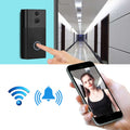 VESAFE HD 720P Cámara de seguridad Smart WiFi Video Timbre Intercomunicador, compatible con tarjeta TF y visión nocturna infrarroja y aplicación de detección de movimiento para IOS y Android, VS-A5 Black, VS-A4 Silver