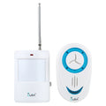 OULIA Reloj de guardia eléctrico con timbre de puerta con sensor inalámbrico de 220 V, enchufe de EE. UU., US Plug