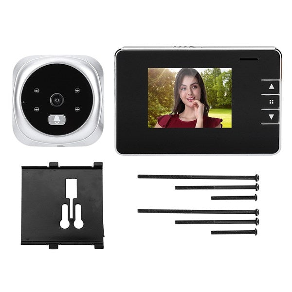 2.8Y Pantalla de 2,8 pulgadas Cámara de seguridad de 0.3MP Visor de mirilla Timbre de puerta de mirilla digital, 2.8Y