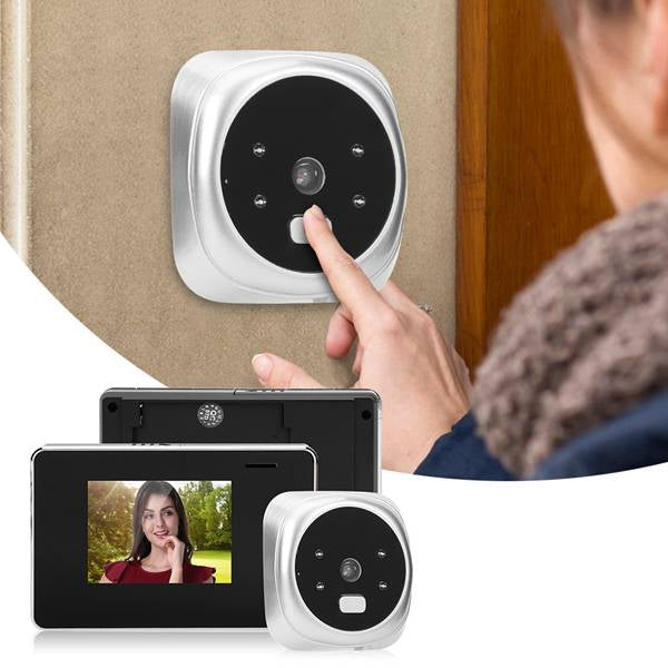 2.8Y Pantalla de 2,8 pulgadas Cámara de seguridad de 0.3MP Visor de mirilla Timbre de puerta de mirilla digital, 2.8Y