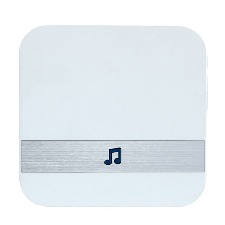 Receptor de timbre B10, 52 campanas, 110dB, herramientas para puerta de casa de bajo consumo de energía, enchufe europeo, CA 90-260V, B10 Black EU Plug, B10 White EU Plug