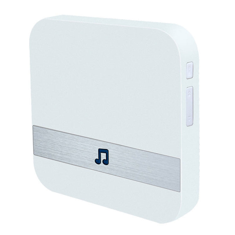 Receptor de timbre B10, 52 campanas, 110dB, herramientas para puerta de casa de bajo consumo de energía, enchufe europeo, CA 90-260V, B10 Black EU Plug, B10 White EU Plug