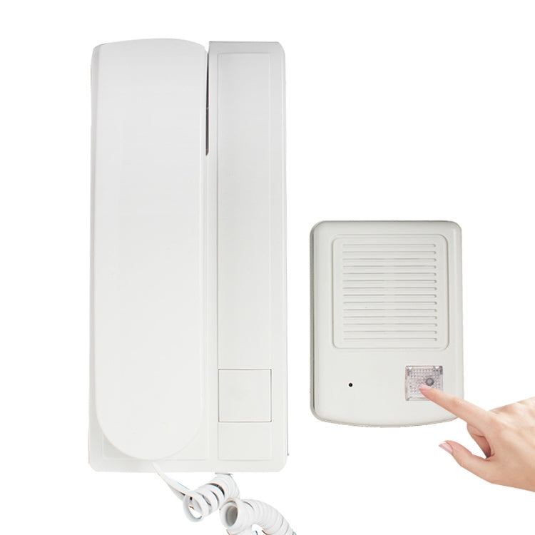Timbre de intercomunicación unifamiliar no visual cableado GF-808