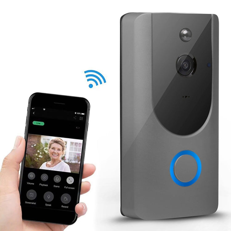 Timbre visual video elegante de M2 720P WIFI, monitoreo remoto del teléfono móvil de la ayuda y visión nocturna