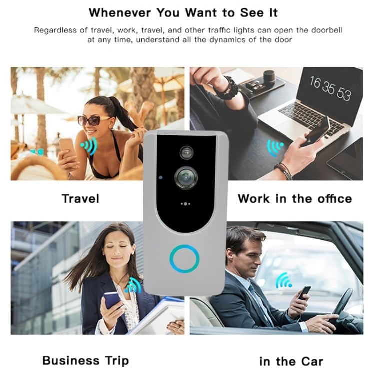 Timbre visual video elegante de M2 720P WIFI, monitoreo remoto del teléfono móvil de la ayuda y visión nocturna