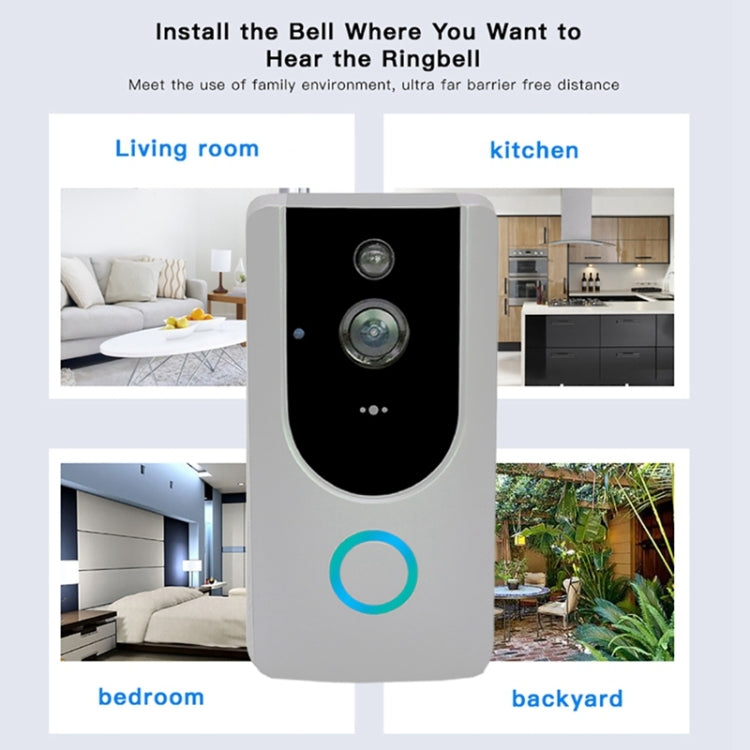 Timbre visual video elegante de M2 720P WIFI, monitoreo remoto del teléfono móvil de la ayuda y visión nocturna