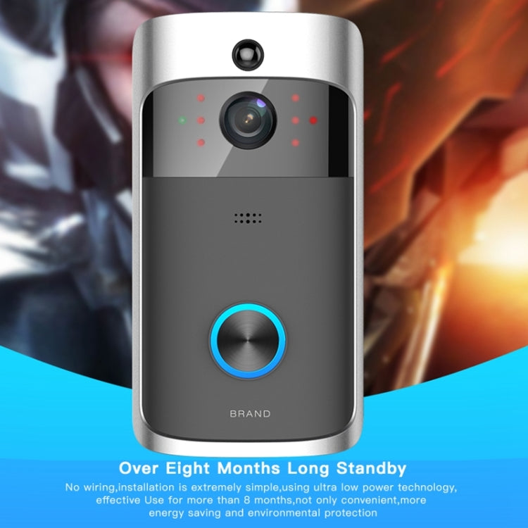Timbre Visual de vídeo de potencia Ultra baja M3 720P WIFI inteligente, compatible con monitoreo remoto de teléfono móvil y visión nocturna, Without Ding Dong Version