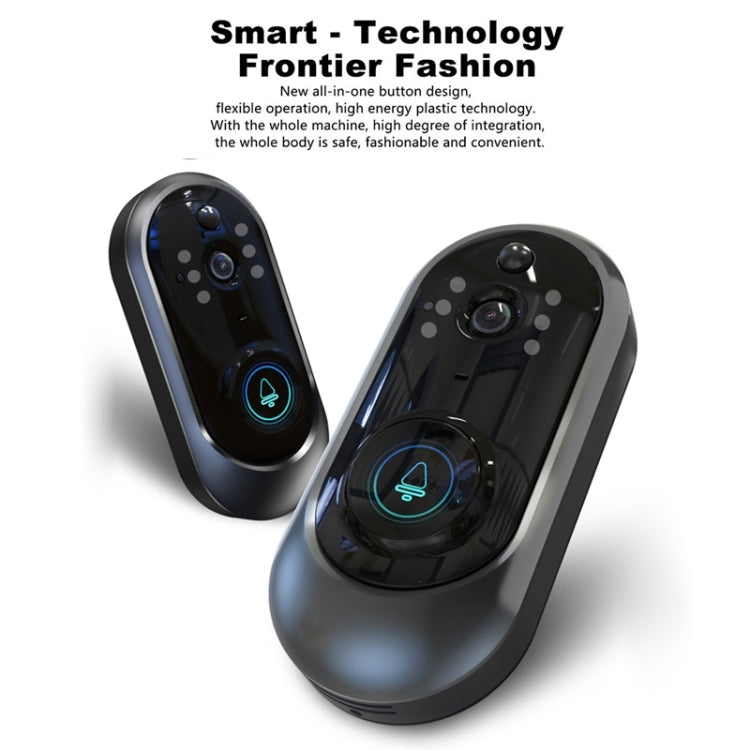 M108 720P 6400mAh WIFI inteligente Video timbre Visual, soporte teléfono monitoreo remoto e intercomunicador de voz en tiempo Real, M108