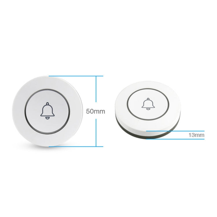 Alarma antirrobo con botón de timbre inalámbrico DY-ML300A