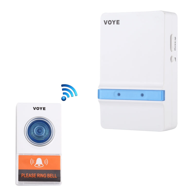 VOYE V012A Home Music Control Remoto Timbre Inalámbrico con 38 Sonidos de Polifonía, V012A