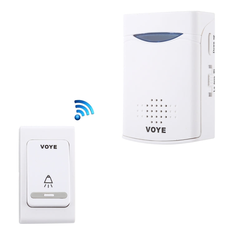 VOYE V006B Home Music Control Remoto Timbre Inalámbrico con 38 Sonidos de Polifonía, V006B
