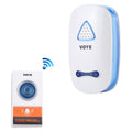 VOYE V025A Home Music Timbre inalámbrico con control remoto con 38 sonidos de polifonía, enchufe de EE. UU., V025A