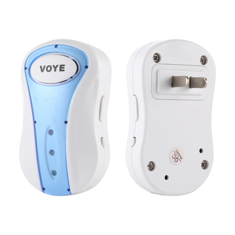 Timbre inalámbrico con control remoto de música para el hogar VOYE V008A con 38 sonidos de polifonía, enchufe de EE. UU., V008A