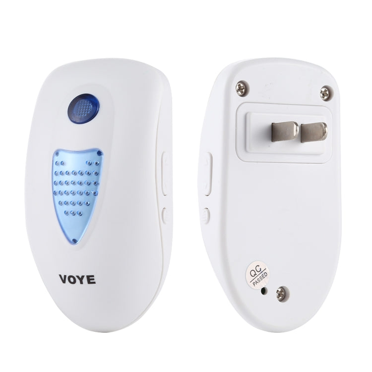 VOYE V003A Home Music Timbre inalámbrico con control remoto con 38 sonidos de polifonía, enchufe de EE. UU., V003A