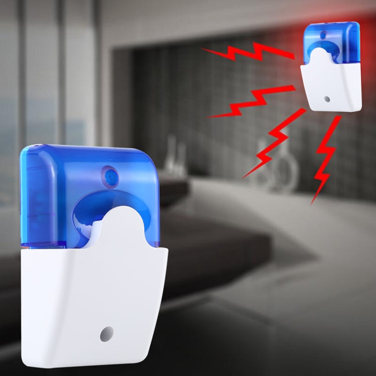 Sistema de alarma de seguridad para el hogar duradero con mini sirena estroboscópica 103