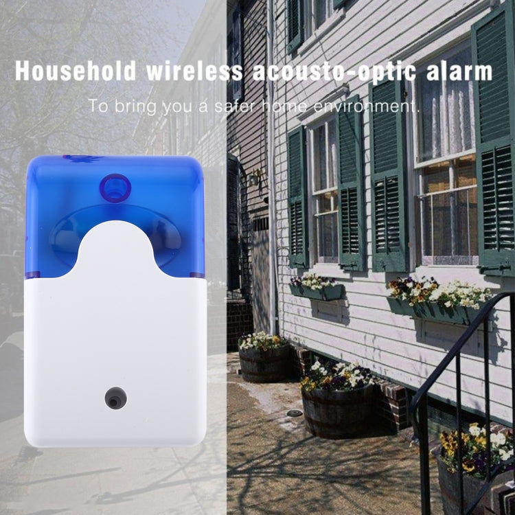 Sistema de alarma de seguridad para el hogar duradero con mini sirena estroboscópica 103