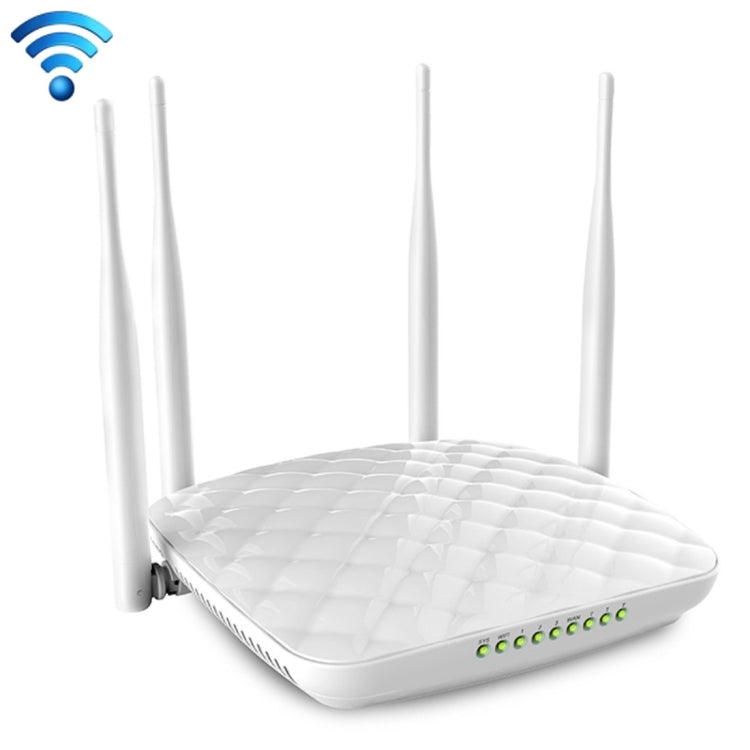 Tenda FH456 Wireless 2.4GHz 300Mbps WiFi Router con 4 * 5dBi Antenas Externas, FH456