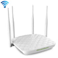 Tenda FH456 Wireless 2.4GHz 300Mbps WiFi Router con 4 * 5dBi Antenas Externas, FH456