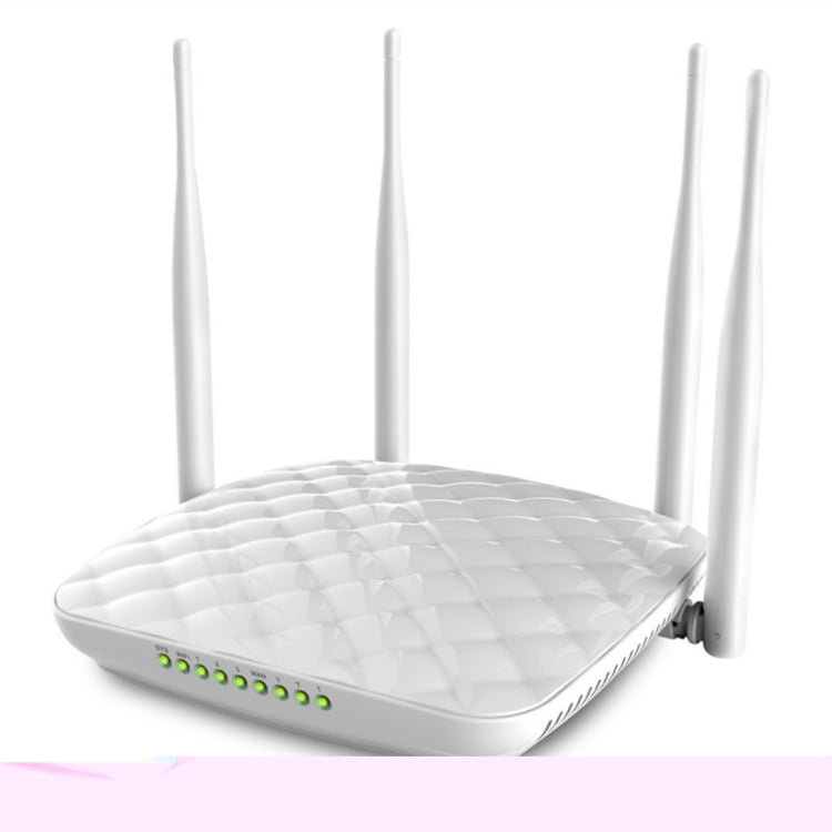 Tenda FH456 Wireless 2.4GHz 300Mbps WiFi Router con 4 * 5dBi Antenas Externas, FH456