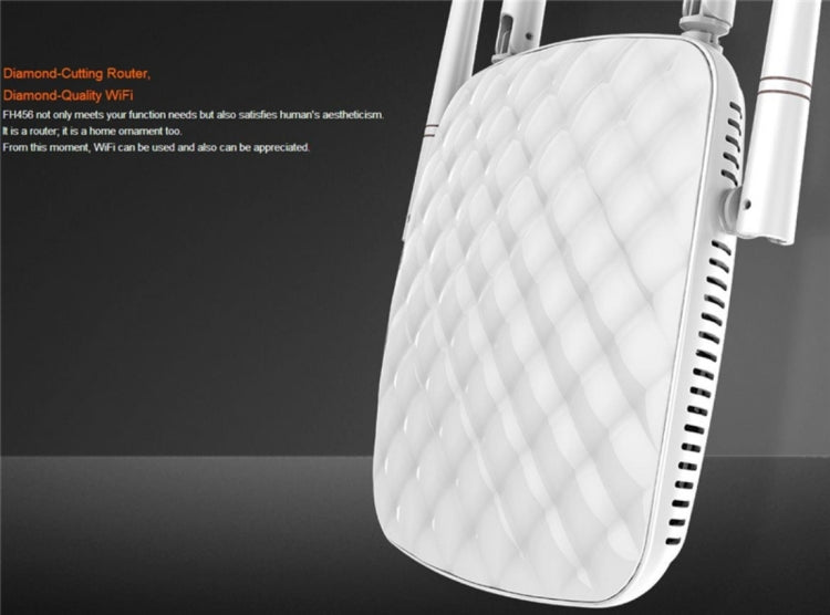 Tenda FH456 Wireless 2.4GHz 300Mbps WiFi Router con 4 * 5dBi Antenas Externas, FH456