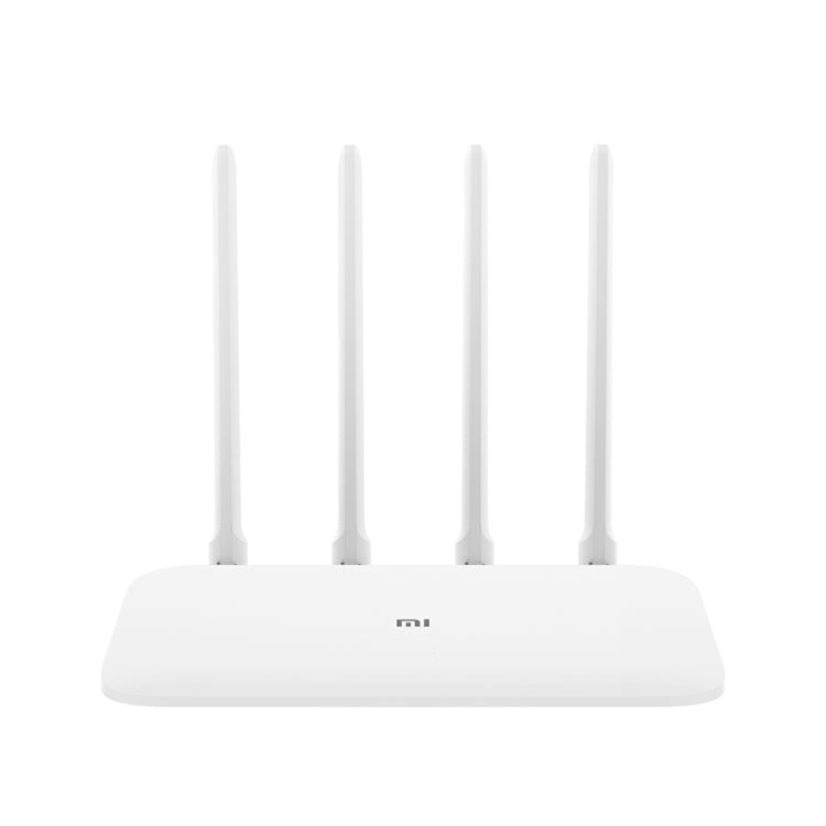 Original Xiaomi WiFi Router 4A Smart APP Control AC1200 1167Mbps 128MB 2.4GHz y 5GHz CPU de doble núcleo Puerto Gigabit Ethernet Repetidor de enrutador inalámbrico con 4 antenas, soporte Web y Android e iOS, enchufe de EE. UU., 4A (Dual-core CPU)