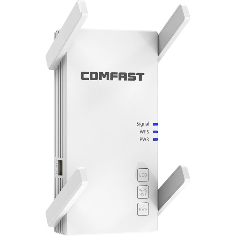 COMFAST CF-AC2100 2100Mbps Amplificador de señal WIFI inalámbrico Repetidor Booster Router de red con 4 antenas, enchufe de Reino Unido, CF-AC2100, EU Plug, CF-AC2100, UK Plug