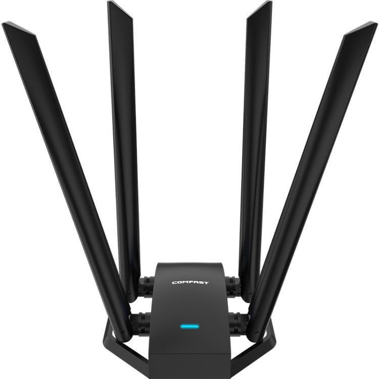COMFAST CF-WU785AC 1300Mbps Adaptador de red Wifi USB de doble banda con 4 antenas, CF-WU785AC
