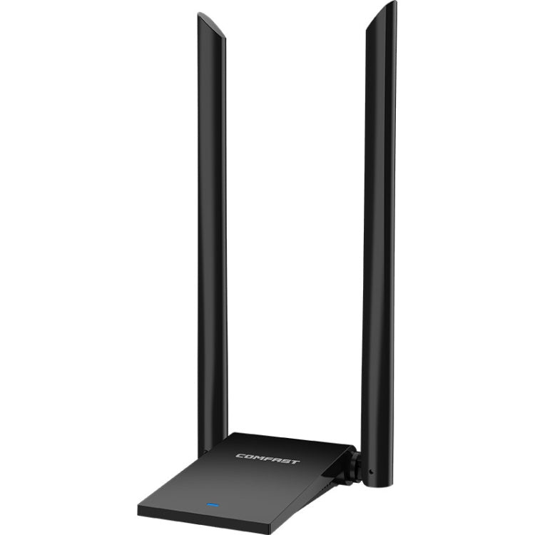 COMFAST CF-WU782ACV2 1300Mbps Adaptador de red Wifi USB de doble banda con 2 antenas, CF-WU782ACV2