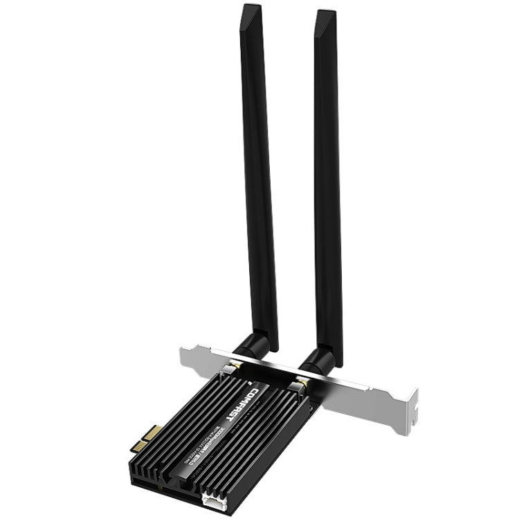 Adaptador de tarjeta de red COMFAST CF-AX200 PRO 3000Mbps Bluetooth PCI-E Wifi con 2 antenas, CF-AX200 PRO