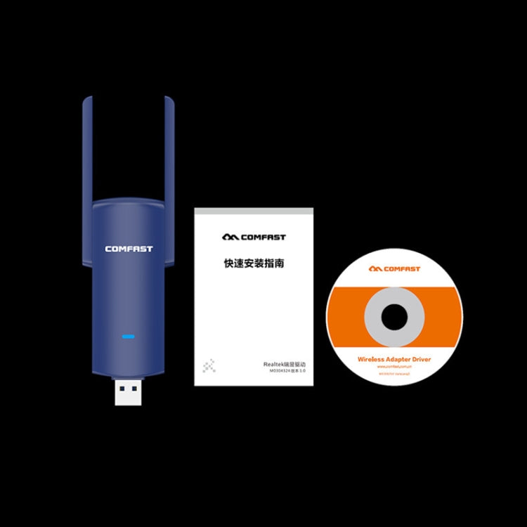 Adaptador de red COMFAST CF-927B 1300Mbps de doble banda Bluetooth Wifi USB, CF-927B