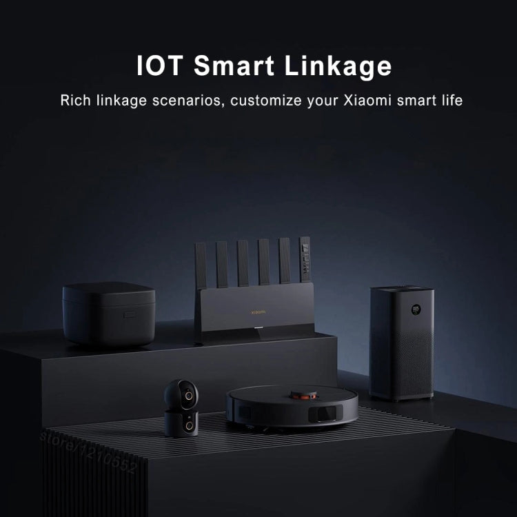 Router Xiaomi BE6500 WiFi 7 2.4GHz 5.0GHz Banda dual 4 núcleos Puerto 2.5G, enchufe de EE. UU., BE6500
