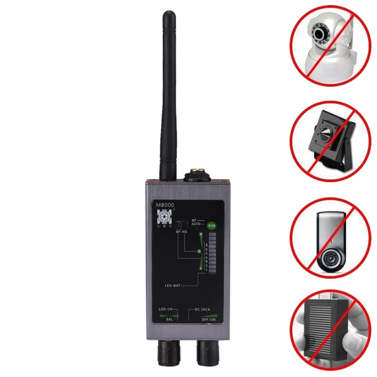 Detector multifuncional M8000 Anti-Spy Anti-Monitor, Anti-Tracker, M8000