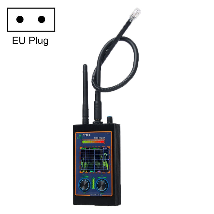 Detector de ondas de radio P7000 con pantalla LED, enchufe de EE. UU., P7000, EU Plug, P7000, US Plug