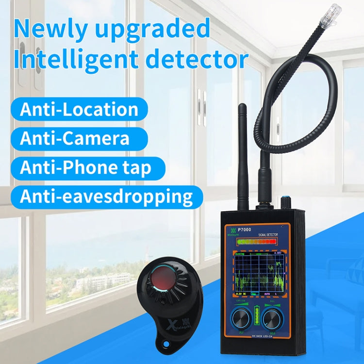 Detector de ondas de radio P7000 con pantalla LED, enchufe de EE. UU., P7000, EU Plug, P7000, US Plug