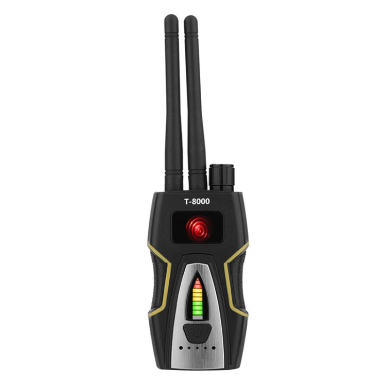 Detector de señal RF T-8000 Buscador de audio GSM Detector de escaneo GPS, T-8000 Gold, T-8000 Silver