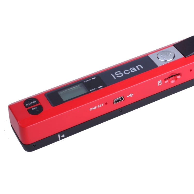 iScan01 Escáner de mano para documentos móviles con pantalla LED, sensor de imagen de contacto A4, iScan01 Red, iScan01 Silver, iScan01 Black, iScan01 Green, iScan01 Blue