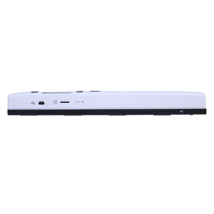 iScan02 Escáner de mano portátil de documentos móviles de doble rodillo con pantalla LED, soporte 1050DPI / 600DPI / 300DPI / PDF / JPG / TF, iScan02 White, iScan02 Black