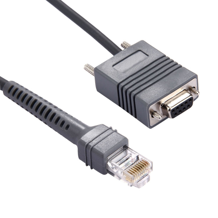 Cable de datos serie de escáner RS232 a RJ45 de 2 m para Symbol LS2208, RS232 to RJ45