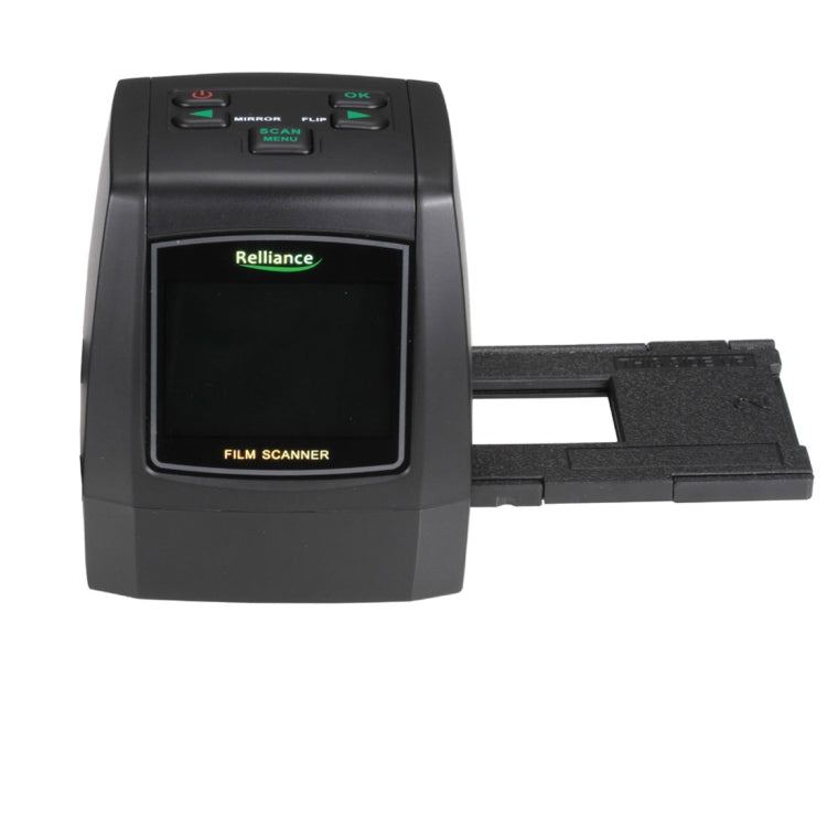 EC018 Escáner de película de pantalla LCD TFT de 2,4 pulgadas a color USB 2.0, compatible con tarjeta SD, EC018