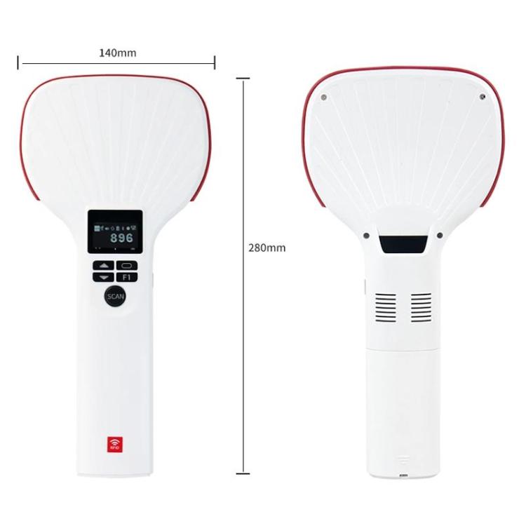 Lector Bluetooth portátil RFID UHF de largo alcance con chip E710, estilo: mejorado, Enhanced, EU Plug, Enhanced, US Plug, Enhanced, UK Plug