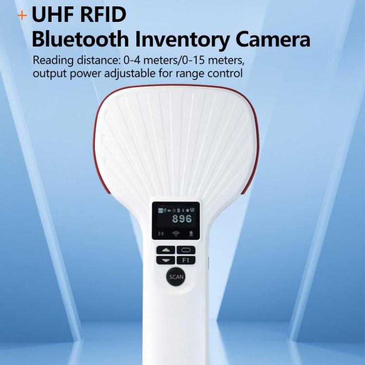 Lector Bluetooth portátil RFID UHF de largo alcance con chip E710, estilo: mejorado + cabezal 2D, Enhanced + 2D Head, EU Plug, Enhanced + 2D Head, US Plug, Enhanced + 2D Head, UK Plug