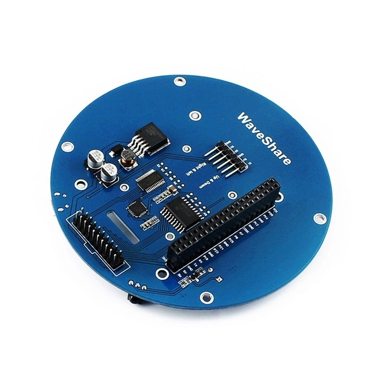 Kit de construcción de robot Waveshare AlphaBot2 para Raspberry Pi 3 Modelo B (sin Pi), For Raspberry Pi 3 Model B (No Pi)
