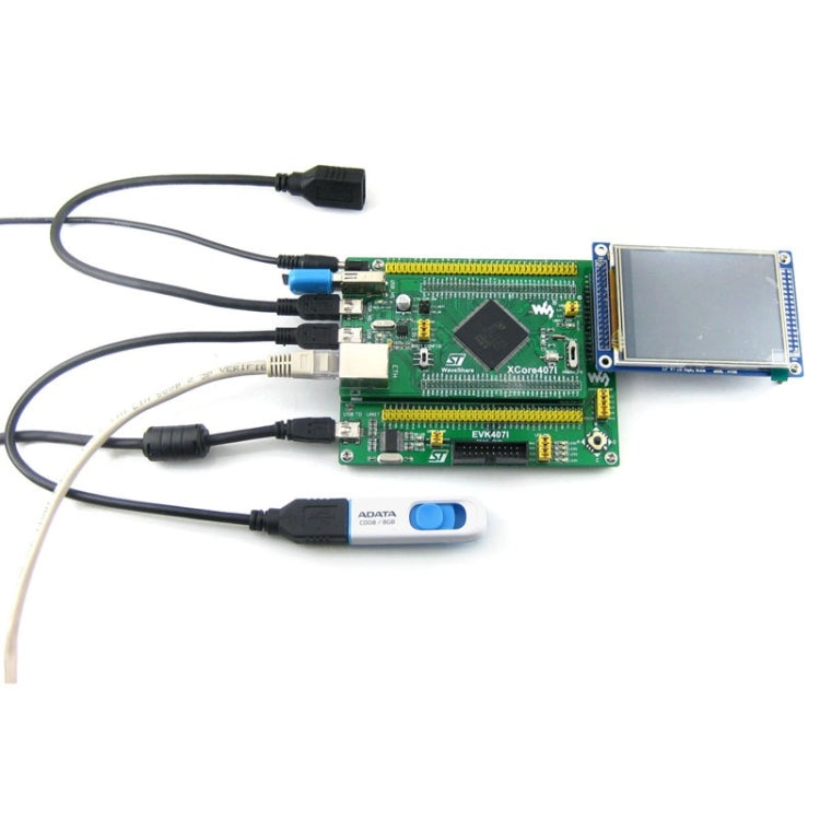 Placa base Waveshare XCore407I, STM32F4