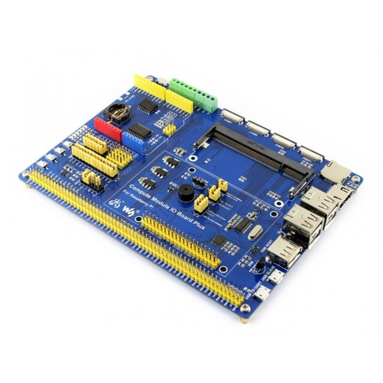 Waveshare Compute Module IO Board Plus para Raspberry Pi CM3 / CM3L / CM3+ / CM3+L, For Raspberry Pi CM3