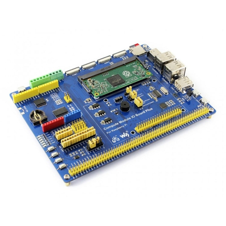 Waveshare Compute Module IO Board Plus para Raspberry Pi CM3 / CM3L / CM3+ / CM3+L, For Raspberry Pi CM3